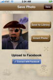 Piratizer Facebook Save Screen